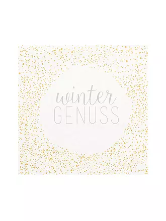 RAEDER | Servietten 33x33cm Wintergenuss | 